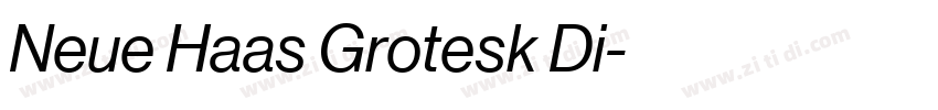 Neue Haas Grotesk Di字体转换 Neue Haas Grotesk Di字体转换